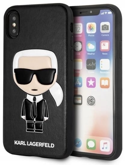 Etui KARL LAGERFELD Apple iPhone XS Max + SZKŁO