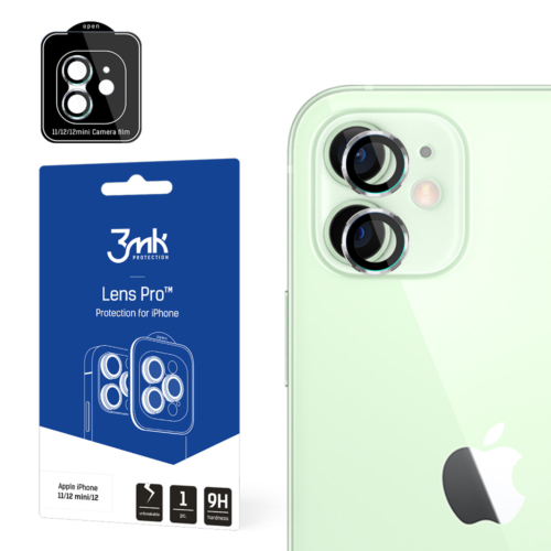 apple iphone 11 12 mini 12 3mk lens protection pro