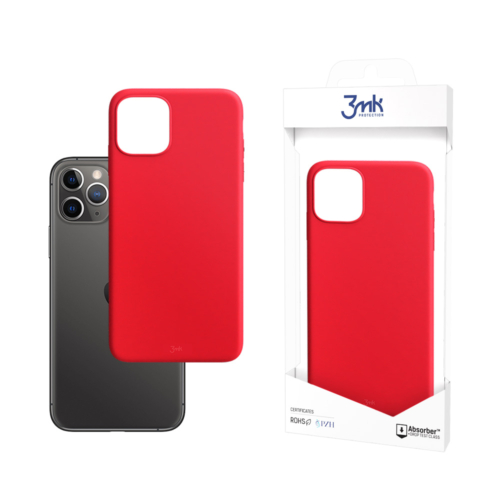 apple iphone 11 pro 3mk matt case strawberry