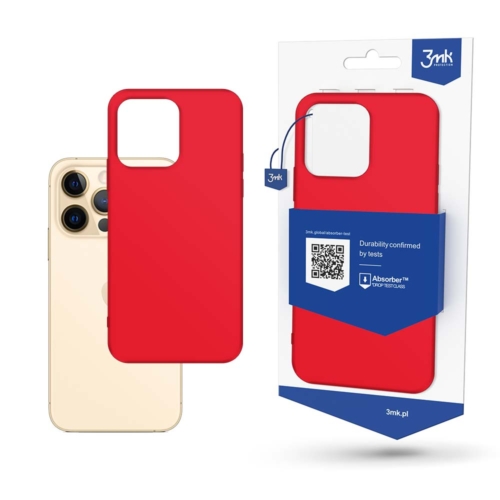 apple iphone 13 pro max 3mk matt case strawberry