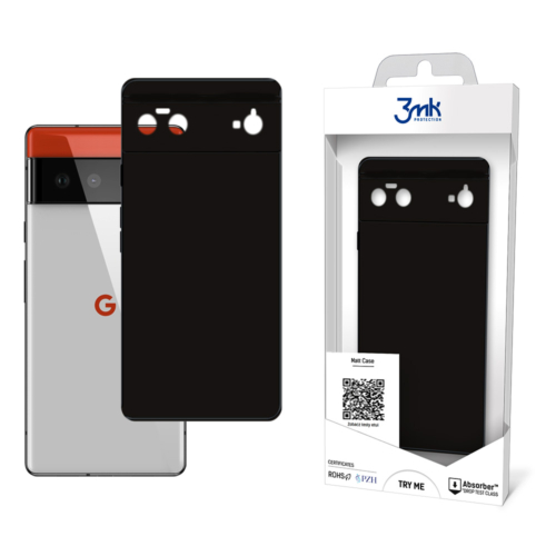 google pixel 6 pro 5g 3mk matt case black