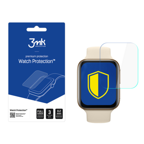 oppo watch 46mm 3mk watch protection v arc plus